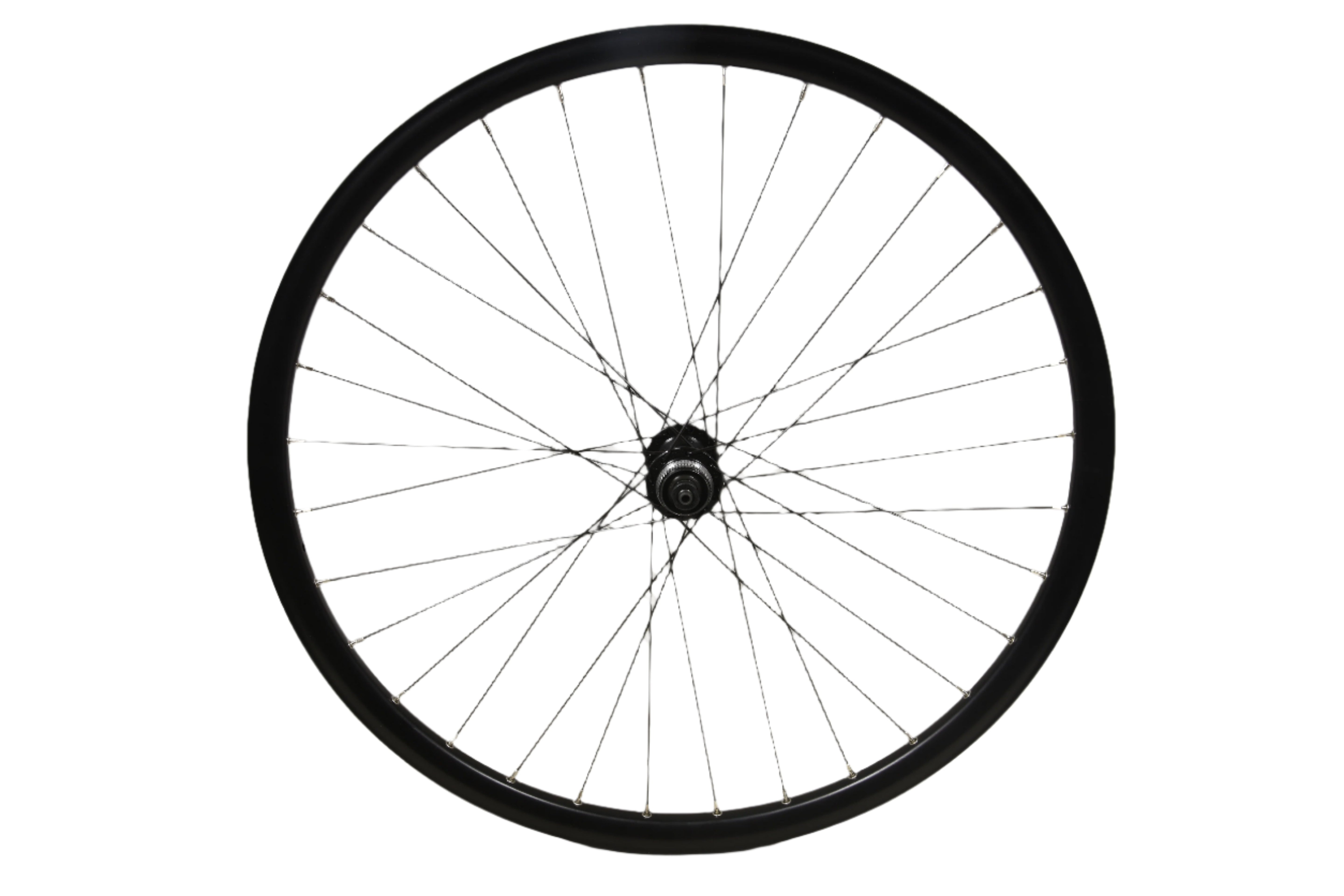 27.5 650B CENTRE LOCK DISC FRONT WHEEL SHIMANO HB-TX505 BLACK RIM