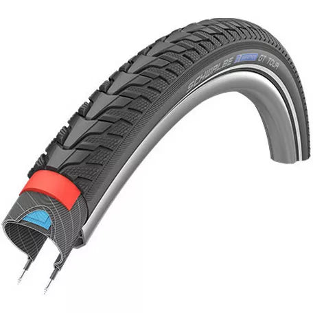 700 x 38c 622 - 40 SCHWALBE MARATHON GT TOUR D-GUARD 6 TYRE 28 x 1.50