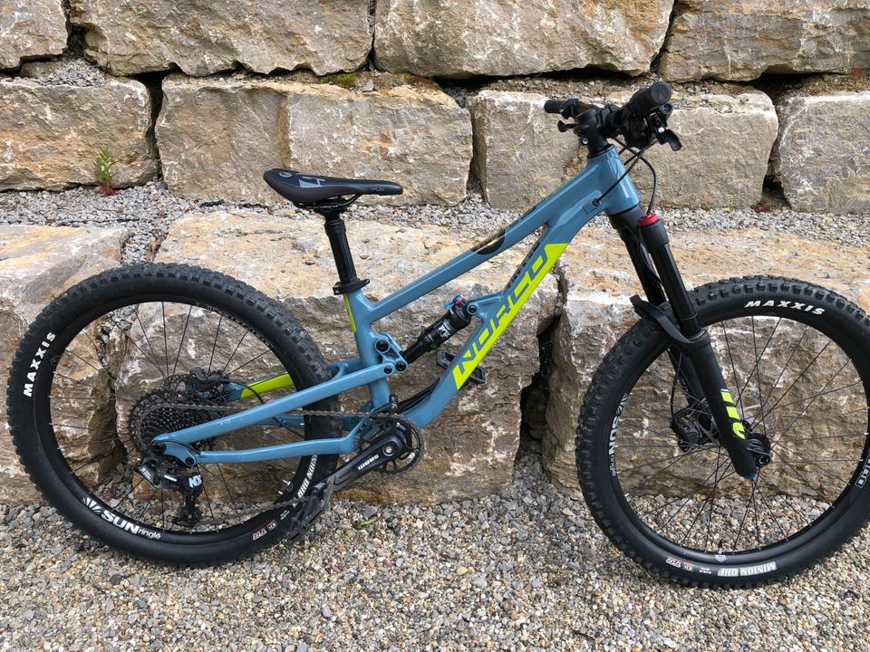 Norco Fluid FS1 24” Kids Full Suspension Mountain Bike – Trail Ready